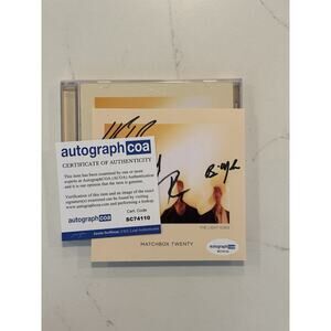 MATCHBOX 20 (Twenty) Where The Light Goes Signed CD Autograph ACOA Certified 6